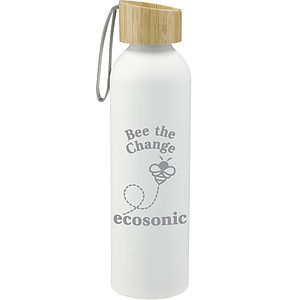 Ryze Aluminum Bottle 22 oz w/ FSC® 100% Bamboo Lid
