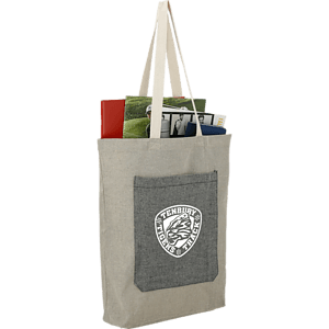 Recycled Cotton Pocket Tote