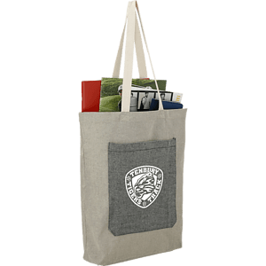 Recycled Cotton Pocket Tote