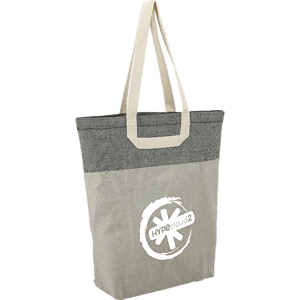 Recycled Cotton U-Handle Book Tote