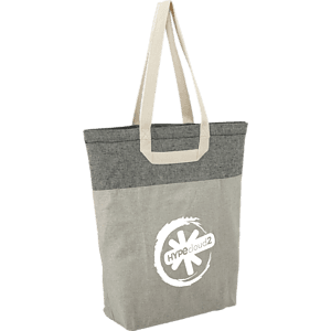 Recycled Cotton U-Handle Book Tote