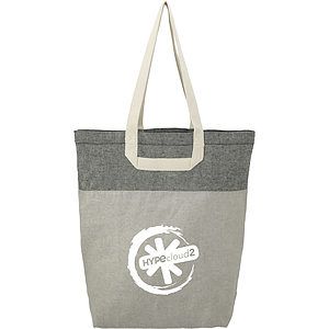 Recycled Cotton U-Handle Book Tote