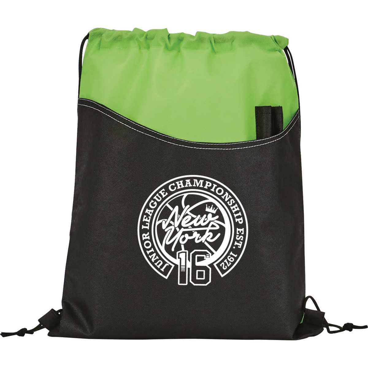Rivers Non-Woven Drawstring Bag