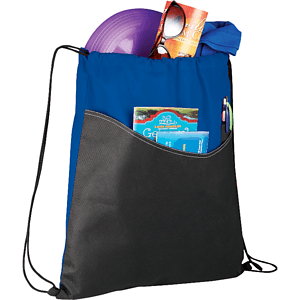 Rivers Non-Woven Drawstring Bag