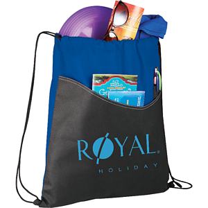 Rivers Non-Woven Drawstring Bag