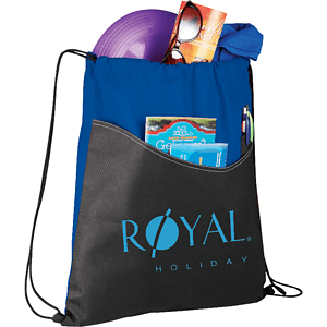 Rivers Non-Woven Drawstring Bag