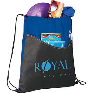 Rivers Non-Woven Drawstring Bag
