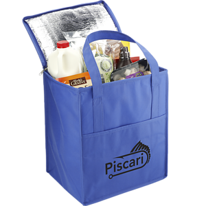 Hercules Flat Top Insulated Grocery Tote