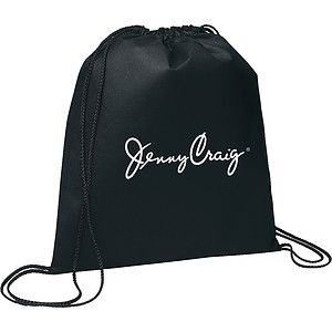 Evergreen Non-Woven Drawstring Bag