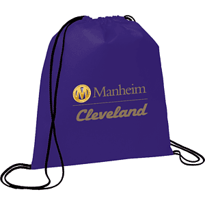 Evergreen Non-Woven Drawstring Bag