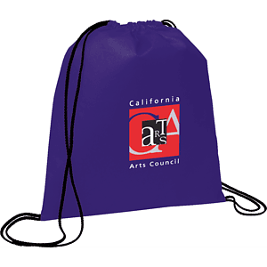 Evergreen Non-Woven Drawstring Bag