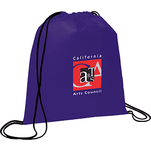 Evergreen Non-Woven Drawstring Bag