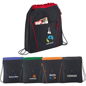 Raven Drawstring Bag
