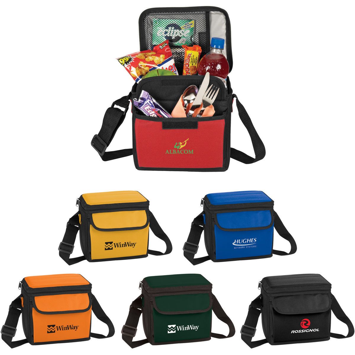 Promotional 6can lunch cooler Personalized With Your Custom Logo
