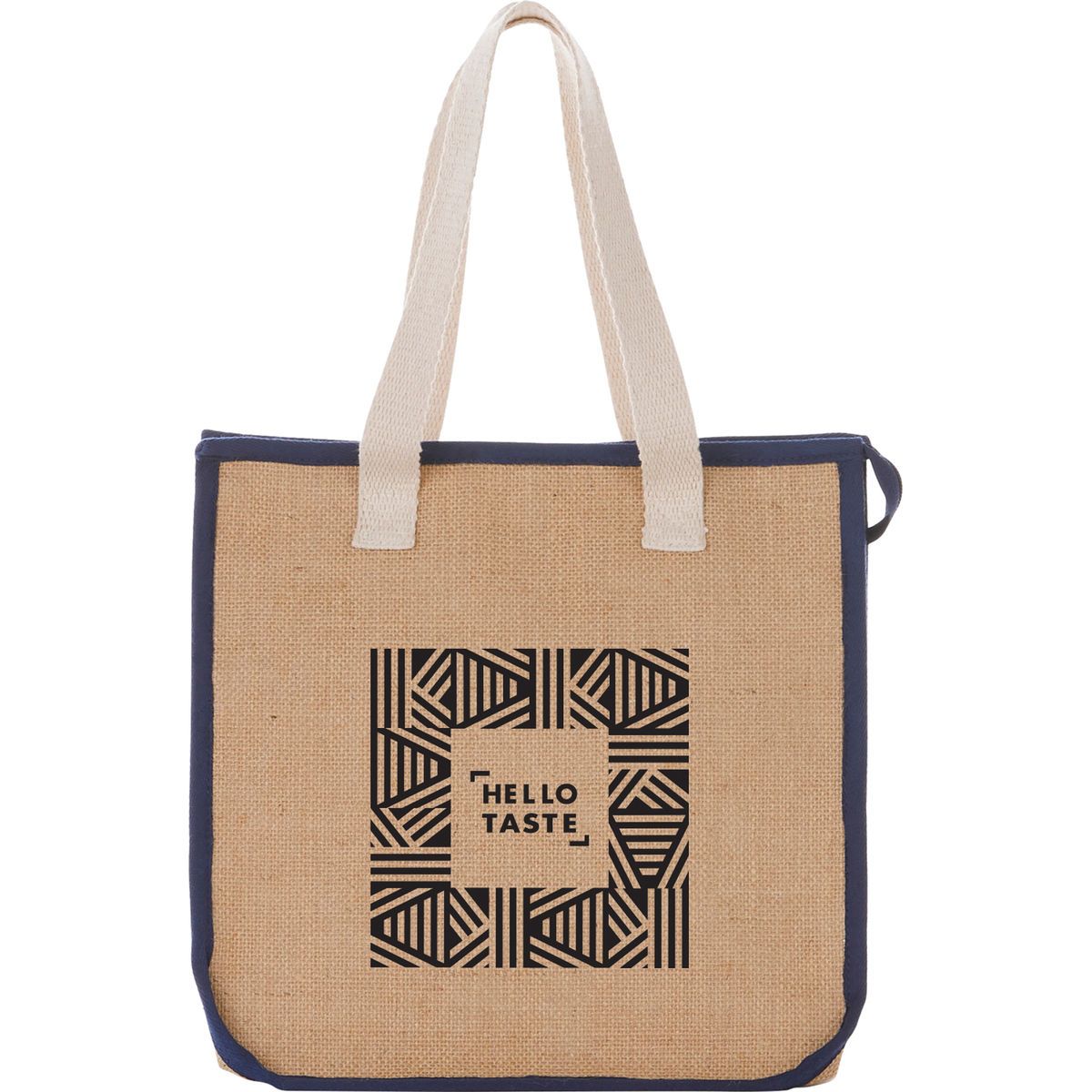 Promotional Jute insulated grocery tote Personalized With Your Custom Logo