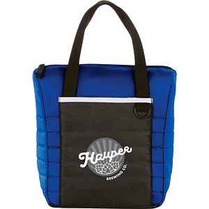 Quilted 12-Can Lunch Cooler