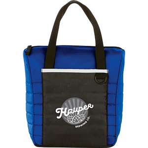 Quilted 12-Can Lunch Cooler