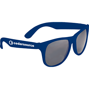 Solid Retro Sunglasses