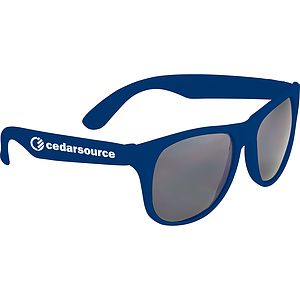 Solid Retro Sunglasses