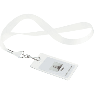 Full Color 1" Lanyard w/ Hook