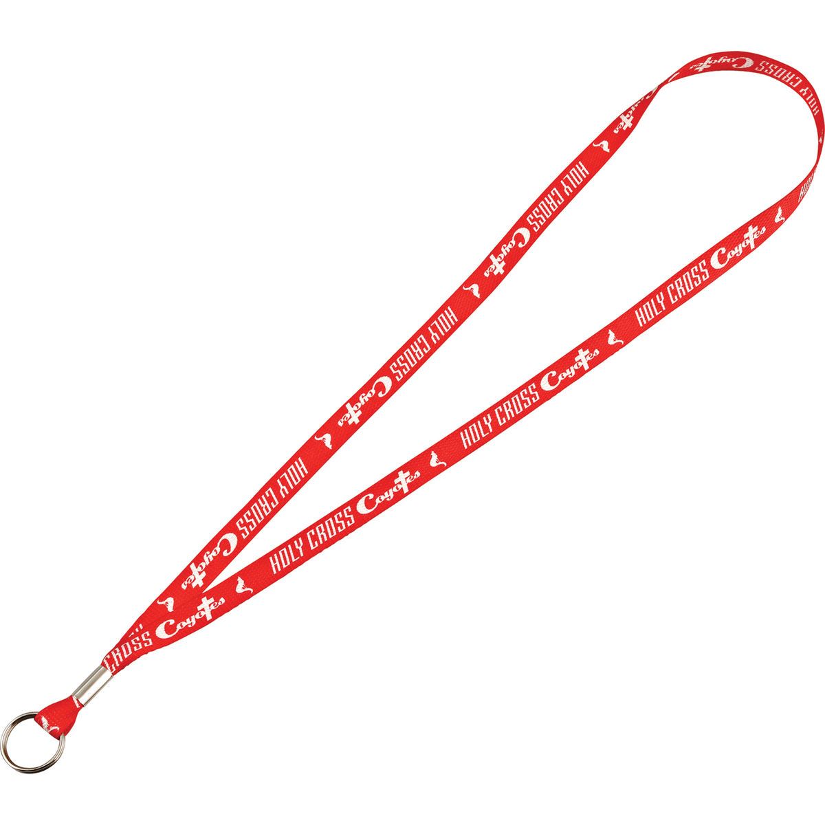 Promotional Full color 12 lanyard w ring Personalized With Your Custom Logo