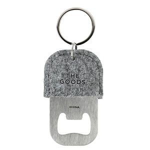 THE GOODS Recycled Felt Bottle Opener