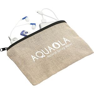 Recycled 5oz Cotton Twill Pouch