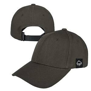 Wolverine Grey Claw Label 6 Panel Cap