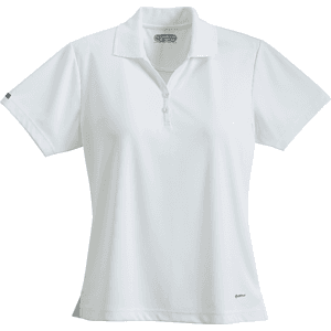 Women's MORENO TEXT MICRO SS POLO