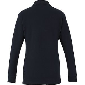 PALO Long Sleeve 100% Cotton Pique Polo - Women's