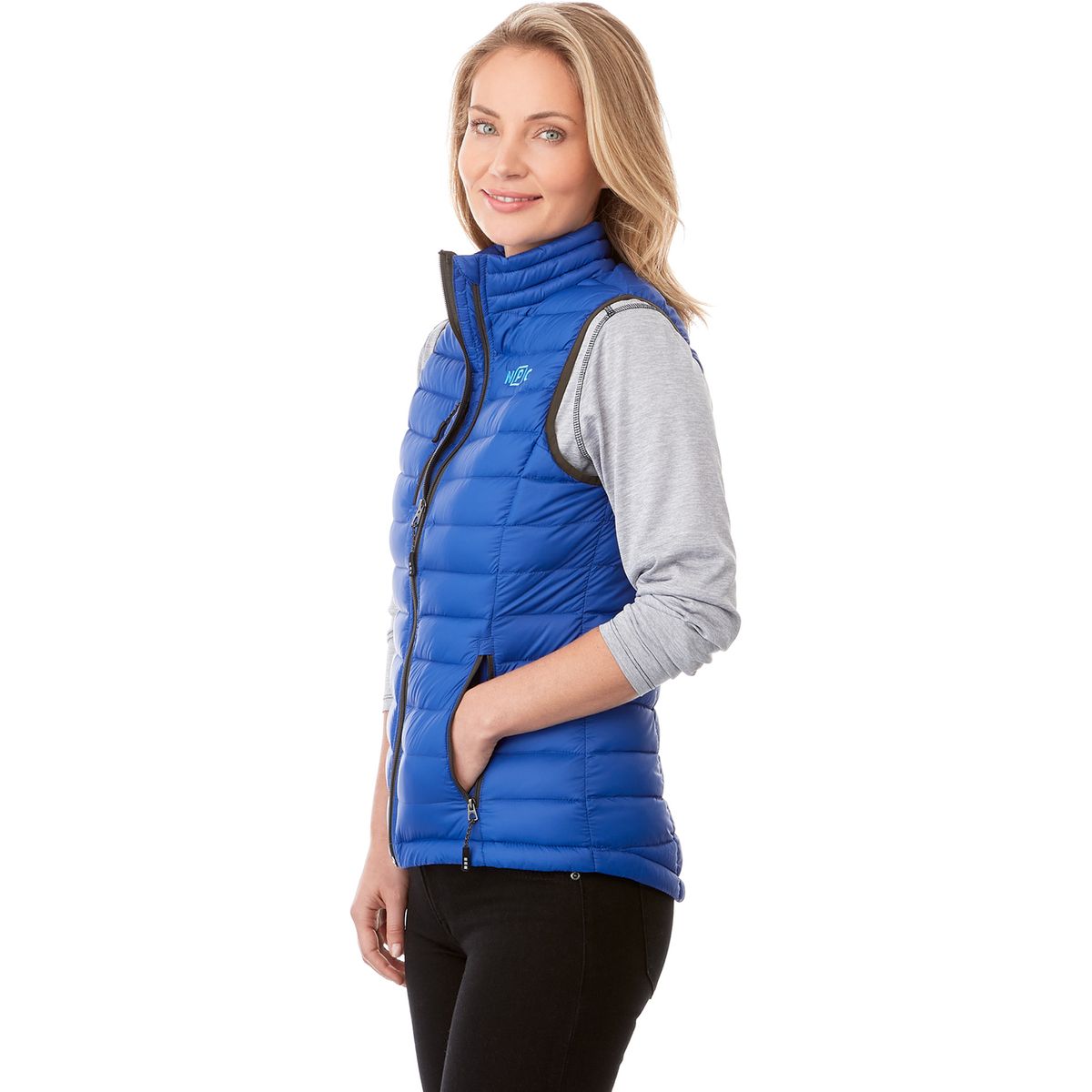 Women's whistler light down vest Inkmule