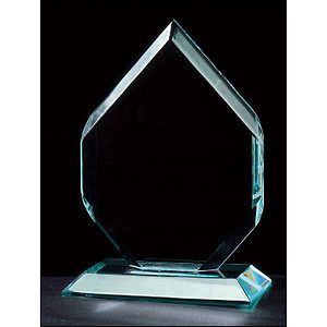 34 Thick Polished Diamond Acrylic Award (7x9.75)