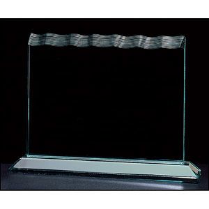 Tidal Wave Acrylic Award on Acrylic Base (9.5x7.25)