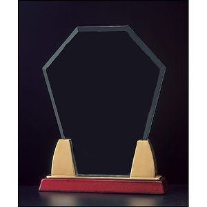 Diamond Acrylic Award on a Rosewood Piano Finish Base (7.5x8.75)