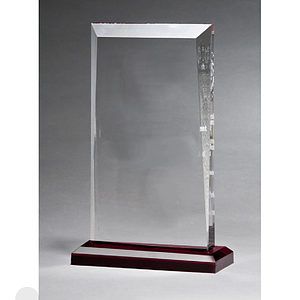 Apex Series Award with Red Highlights (6x9.75)