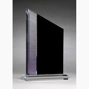 Laser Engraved Zenith Award (6x10)