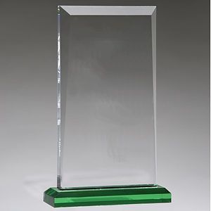 Apex Series Award with Green Highlights (6x9.75)