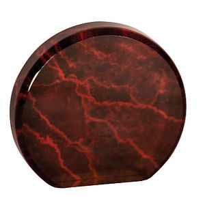 3 12 Red Marble Acrylic Circle