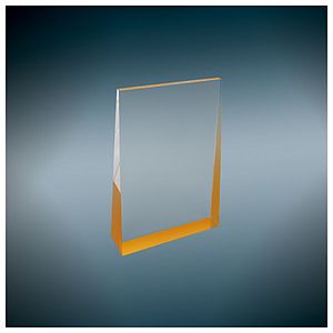 Gold Acrylic Wedge (4.5x7)