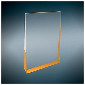 Gold Acrylic Wedge (5x8)