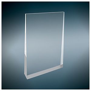 Silver Acrylic Wedge (5x8)