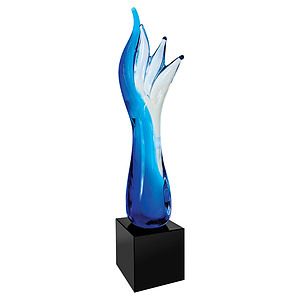 17 Blue Aspire Art Glass Award