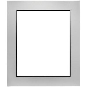 Gray Aluminum Photo Frame Holds 8 x 10 Photo
