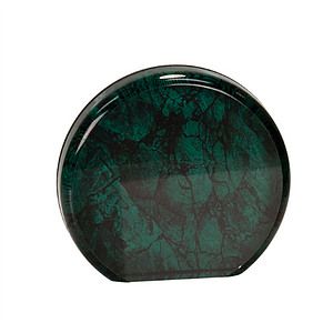 3 12 Green Marble Aurora Acrylic Award