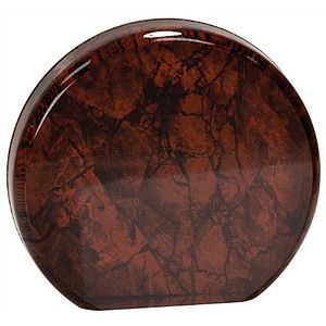 5 12 Red Marble Aurora Acrylic Award