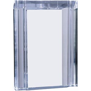 Clear Channel Acrylic Award (4 34 x 6 18)