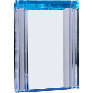 Blue Channel Acrylic Award (4 34 x 6 18)