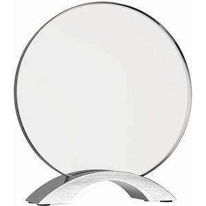 7 14 Round Cosmic Acrylic Award with Silver Base
