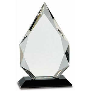 Crystal Diamond with Black Base