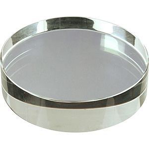 3 18 Crystal Round Paperweight